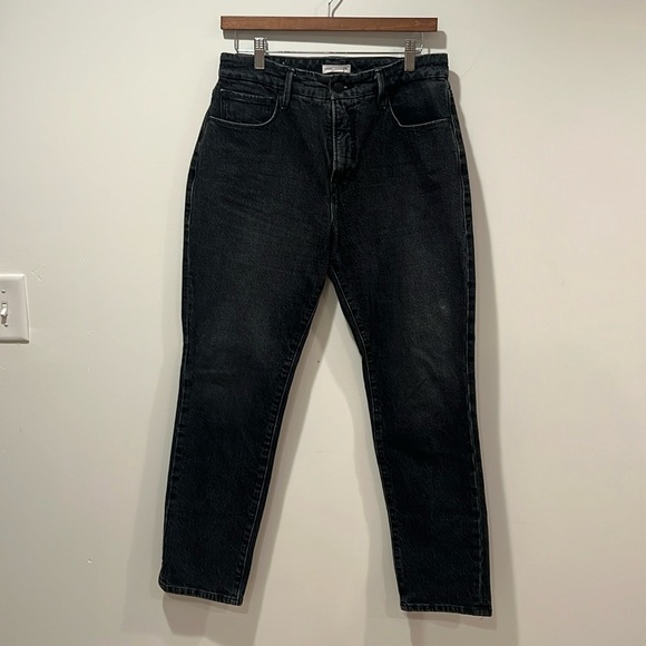 Good American GOOD CLASSIC JEANS GCTP602BT BLACK159 Inseam 28" - Size 2/26 - Picture 1 of 8